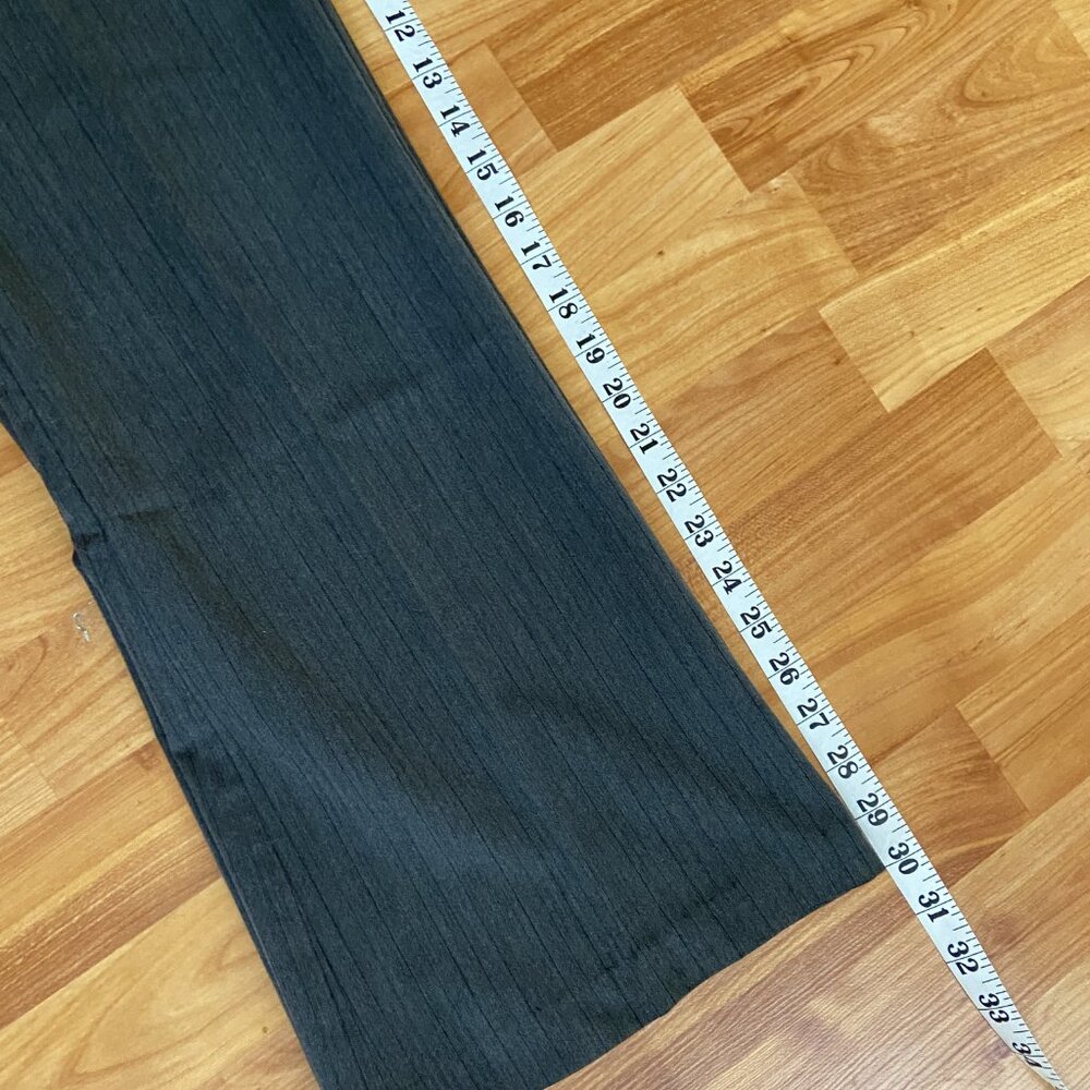 Tracy Evans low rise boot cut gray pants size 1 - Picture 10 of 12